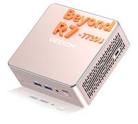 GEEKOM A5 Business Mini PC, Ryzen 7 7730U, 16GB RAM 512GB SSD, Agentic PC | DDR4 Mini Ordenador Silencioso y Compacto, DDR Ampliable (No es LPDDR), 3 Años Garantía, 2×HDMI, para Oficina y Hogar