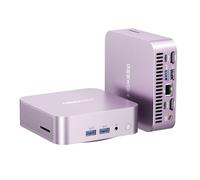 GEEKOM A6 Aurora Edition Mini PC con AMD Ryzen 7 6800H | El Único Galardonado con Premio Europeo de Hardware | 16GB DDR5(DDR Ampliable, No LPDDR Bloqueada) y 1TB SSD | Lector SD | Ideal para Oficina