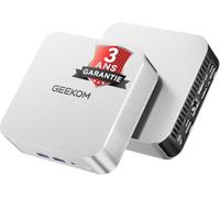GEEKOM A6 Mini PC Empresarial con AMD Ryzen 7 6800H, 16GB DDR5, 512GB SSD | Mini Ordenador de Sobremesa con Gráficos Radeon 680M, Diseño Compacto de Aluminio, USB4, 8K, Wi-Fi 6E, Ranura SD