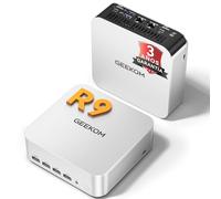 GEEKOM A7 MAX Mini PC AI (Edición 2026) con AMD Ryzen 9 7940HS, 16GB DDR5 (no LPDDR) y 1TB SSD (ampliable), Mini Ordenador para Creación, Gráficos Radeon 780M|4 Modos|Soporte Premium|USB4|8K|Lector SD