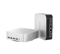 GEEKOM A8 MAX Mini PC con AMD Ryzen 9 8945HS, 3 Años de Garantía, 32GB DDR5 y 2TB SSD, Dual LAN 2.5G | Windows 11 Pro | 8 × USB | 8K UHD | 4 Pantallas, para Gaming y Creatividad
