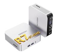 GEEKOM A8 Mini PC con AMD Ryzen 7 8745HS (Garantía de 3 Años), 16GB DDR5(DDR Ampliable, No LPDDR Bloqueada) y 1TB SSD, Windows 11 Pro Mini Ordenador con AMD Radeon 780M | 6xUSB| Ideal para Home Office