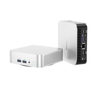 GEEKOM A8 Mini PC con AMD Ryzen 9 8945HS, 32GB DDR5 y 2TB SSD, Windows 11 Pro | 6 Puertos USB | con AMD Radeon 780M | Dual LAN 2,5G | IA | Pantalla Cuádruple 8K para Home Office