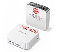 GEEKOM AI Mini PC A9 Max con AMD Ryzen AI 9 HX 470 (Mejora del 370), 32GB DDR5 + 2TB SSD, Mini Ordenador con Dual-LAN 2.5G | Windows 11 Pro con 2×USB4 | HDMI 2.1 |Wi-Fi 7 y Bluetooth 5.4 para Todo Uso