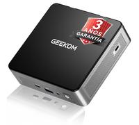 GEEKOM Air12 Mini PC 2026 con Intel Pentium Gold 7505, 8GB RAM, 256GB SSD, Mini Ordenador con Ranura SD, 2X USB-C, 3 Pantallas 4K, Gigabit Ethernet, Ordenador Compacto para Negocios y Uso Doméstico