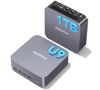 GEEKOM GT1 Mega AI Mini PC con Intel Core Ultra 9 185H | 1TB SSD | 6 Puertos USB | 4 Pantallas 8K | 16GB DDR5 | Función AR en Tiempo Real | Mini Ordenador de Sobremesa con Windows 11 Pro Preinstalado