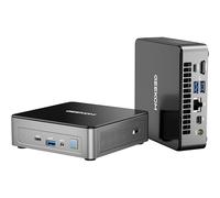 GEEKOM Mini PC A5 (cobertura de 3 años) con AMD Ryzen 5 7430U, 16 GB de RAM (expandible, no LPDDR), SSD NVMe de 512 GB, computadora de escritorio Windows 11 Pro, pantalla cuádruple 8K, HDMI 2.0