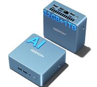 GEEKOM Mini PC IT13 [la mejor alternativa Intel NUC13] con Intel i7-13700H, 32 GB de RAM/1 TB SSD (expandible, no LPDDR), Windows 11 Pro Desktop PC para hogar y oficina, USB4/8K UHD/WiFi 6E/BT5.2/SD