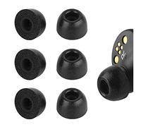 Geekria 3 Pares de Almohadillas de Espuma viscoelástica cómodas para Auriculares True Wireless, con Aislamiento de Ruido, compatibles con Anker Soundcore Life P2 (Talla S/Short)