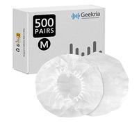 Geekria 500 Pairs Cubierta de Auriculares Fits 3.14-4.33 Inches Headset/Fits Sony WHCH710N, WHCH700N, WHXB900N, WH1000XM3, WH1000XM2
