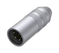 GEEKRIA Adaptador de Enchufe balanceado XLR de 4 Pines a 3,5 mm, Enchufe de Audio de conversión de Cobre Puro de aleación de Aluminio, Compatible con Reproductores, amplificadores, micrófonos
