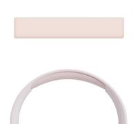 Geekria Almohadilla de piel de proteína compatible con auriculares JBL Tune 660/600/510BT, T450, T450BT, T500BT, JR300BT, pieza de reparación de banda de repuesto (rosa)