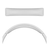 Geekria Almohadilla de piel de proteína compatible con auriculares Sony WH-CH520/CH510/CH500, pieza de reparación de banda de repuesto (blanco)