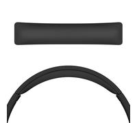 Geekria Almohadilla de piel de proteína compatible con auriculares Sony WH-CH520/CH510/CH500, pieza de reparación de banda de repuesto (negro)
