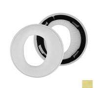 Geekria Almohadilla de Repuesto para Auriculares estéreo inalámbricos Playstation Gold/Sony PS4 / PS3 / PSV inalámbricos/Almohadilla de Repuesto/Almohadilla para Auriculares (Blanco)