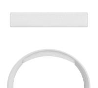 Geekria Almohadilla de Repuesto para Diadema de Malla, Compatible con JBL Tune 600BTNC/660NC/510BT/500BT/450BT, fácil de Instalar, Mejora de Comodidad, Piezas de reparación (Blanco)