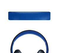 Geekria-Almohadilla de repuesto para diadema de piel proteica para PlayStation Gold Auriculares estéreo inalámbricos PS3 PS4 Playstation 4 CECHYA-0083 Almohadilla de repuesto Piezas dereparación(Azul)