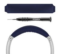Geekria Almohadilla para Diadema Compatible con Auriculares Bose QuietComfort 35 II Gaming, QC35II, QC25 con Destornillador, Piezas de Repuesto de Almohadilla para Diadema con Gancho y Bucle(Azul)