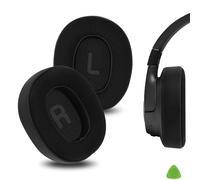 Geekria Almohadillas de Repuesto Comfort Mesh Fabric para Auriculares inalámbricos JBL Tune 700BT, 710BT, 720BT, 750BTNC, 760NC y 770NC (no compatibles con los Live 770NC), Color Negro
