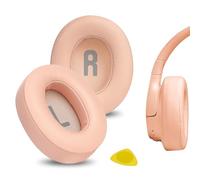 Geekria Almohadillas de Repuesto compatibles con Auriculares inalámbricos JBL Tune 720BT/750BTNC/710BT/700BT/760NC/770NC (no compatibles con Live 770NC), repuestos (Rosa ruborizado)