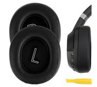 Geekria Almohadillas de Repuesto compatibles con Razer Kaira, Kaira Pro/Pro Halo Infinite Edition/X, Auriculares (Negro)