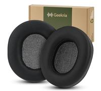 Geekria Almohadillas de Repuesto de Cuero de proteína con Comodidad, compatibles con ASUS ROG Pelta, Almohadillas para Auriculares, Cubiertas de Auriculares (Negro)
