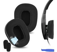 Geekria Almohadillas de repuesto de gel refrescante para auriculares BlueParrott B450/S450 XT con cancelación de ruido, piezas de reparación (negro)