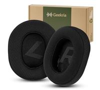 Geekria Almohadillas de Repuesto de Malla compatibles con Plantronics BackBeat GO 810 Wireless, Auriculares, Cojines para los oídos, Piezas de reparación (Negro)