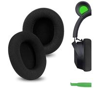 Geekria Almohadillas de repuesto de tela de malla cómoda para auriculares Razer Kraken V4/Kraken V4X/Kraken V4Pro/Kitty V2 Pro, Barracuda/Barracuda X, almohadillas para los oídos (negro)