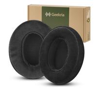 Geekria Almohadillas de Repuesto de Terciopelo con Memoria para Audio-Technica ATH-M50X, ATH-M50xBT2, ATH-M40X, ATH-M30X, ATH-M20X, ATH-M10, Piezas de reparación con guía en Video (Negro)