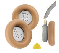 Geekria Almohadillas de repuesto para auriculares Bang & Olufsen Beoplay H9, H7 (no compatibles con H9 de 3ª generación, h9i), piezas de reparación (marrón)