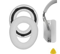 Geekria Almohadillas de repuesto para auriculares Beyerdynamic AVENTHO 300, piezas de reparación (blanco)
