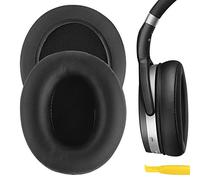 Geekria Almohadillas de Repuesto para Auriculares HD415, HD435, HD465, HD485, ATH-PR05, ATH-T22, ATH-T44, ATH-T3, Almohadillas para los oídos, Tapones para los oídos, Almohadilla de reparación-Negro
