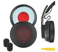 Geekria Almohadillas de repuesto para auriculares Logitech Zone 301/300/305, piezas de reparación (negro)