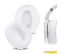 Geekria Almohadillas de repuesto para auriculares Sennheiser HD 4.50BT/ 4.50BTNC/ 4.40BT/ 4.30G/ 4.20S/458BT/ 450/ 450BT/ 400S/350BT (blanco)