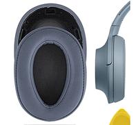 Geekria Almohadillas de Repuesto para Auriculares Sony MDR-100ABN WH-H900N, Almohadillas para oídos, Fundas para Auriculares, Piezas de reparación (Blue Moon)