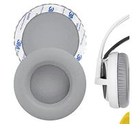 Geekria Almohadillas de Repuesto para Auriculares SteelSeries Siberia V1, Siberia V2, Siberia V3 Prism para Juegos de Auriculares, Almohadilla para los oídos, Almohadillas de reparación (Gris)