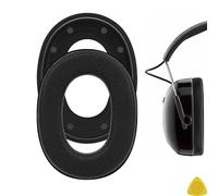 Geekria Almohadillas de Repuesto para oídos para 3M WorkTunes (90541, 90542, 90543, 90544)/ Peltor Sport (Tactical TAC100/ 300/500)/ ZOHAN (EM033/ 037/042)/ PROHEAR(032/033/037) Auriculares (Negro)