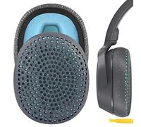 Geekria Almohadillas de Repuesto para Skullcandy Riff Wireless, Riff2 con Cable/inalámbricas, Auriculares on-Ear, Cojines de oído, Piezas de reparación (Gris)