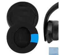 GEEKRIA Almohadillas deportivas de gel de refrigeración de repuesto para auriculares Alienware AW310H AW510H, almohadillas para auriculares, almohadillas para auriculares, piezas de reparación (negro)