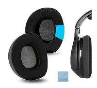 Geekria Almohadillas deportivas de gel de refrigeración de repuesto para auriculares Sennheiser RS 160/170/180, HDR 160/170/180, piezas de reparación (negro)
