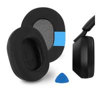 Geekria Almohadillas deportivas de gel de refrigeración de repuesto para auriculares Sony WH1000XM5, WH-1000XM5, piezas de reparación (negro)
