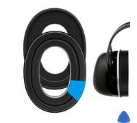 Geekria Almohadillas deportivas de gel refrigerante de repuesto para auriculares 3M Peltor X1A-X5A, PROHEAR 037/033, ZOHAN EM042/ 033, Tactical Sport 100/300/ 500, ComTac II/III/XP/XPI (negro)