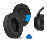 Geekria Almohadillas deportivas de gel refrigerante de repuesto para auriculares Sony WH-1000XM4, piezas de reparación (negro)
