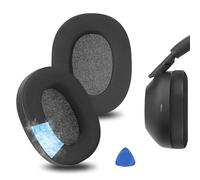Geekria Almohadillas deportivas de gel refrigerante de repuesto para auriculares Sony WH-1000XM6, piezas de reparación (negro)