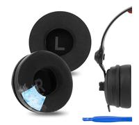 Geekria Almohadillas deportivas de repuesto de gel refrigerante para auriculares inalámbricos SONY MDR-ZX100, WH-CH500, Sennheiser HD25, JBL Tune 510 BT, AKG Y50, Yamaha RH5MA, Skullcandy Gride