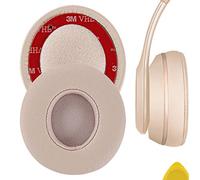 Geekria Almohadillas para Auriculares solo3, Solo 3.0, Solo 2 Wireless Auriculares inalámbricos de Repuesto Almohadilla para los oídos/Almohadillas de reparación