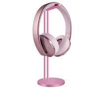 Geekria Auriculares de Aluminio Soporte/Auriculares Titular/Escritorio Pantalla Percha, Apto para Todos los tamaños de Auriculares (Oro Rosa)