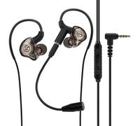 Geekria Auriculares Gaming con Micrófono Desmontable, con Cable 3.5mm, In-Ear Estéreo con Aislamiento de Ruido y Bajos para PC, PS5, PS4, Xbox Series X/S/One, Switch y Móvil (Negro/ 4.9FT)