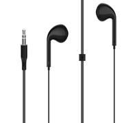 GEEKRIA Auriculares intrauditivos con cable compatibles con Roku Remote, auriculares de 3.5 mm compatibles con Roku Voice Remote Pro y Ultra, escucha privada para películas de televisión, cable largo